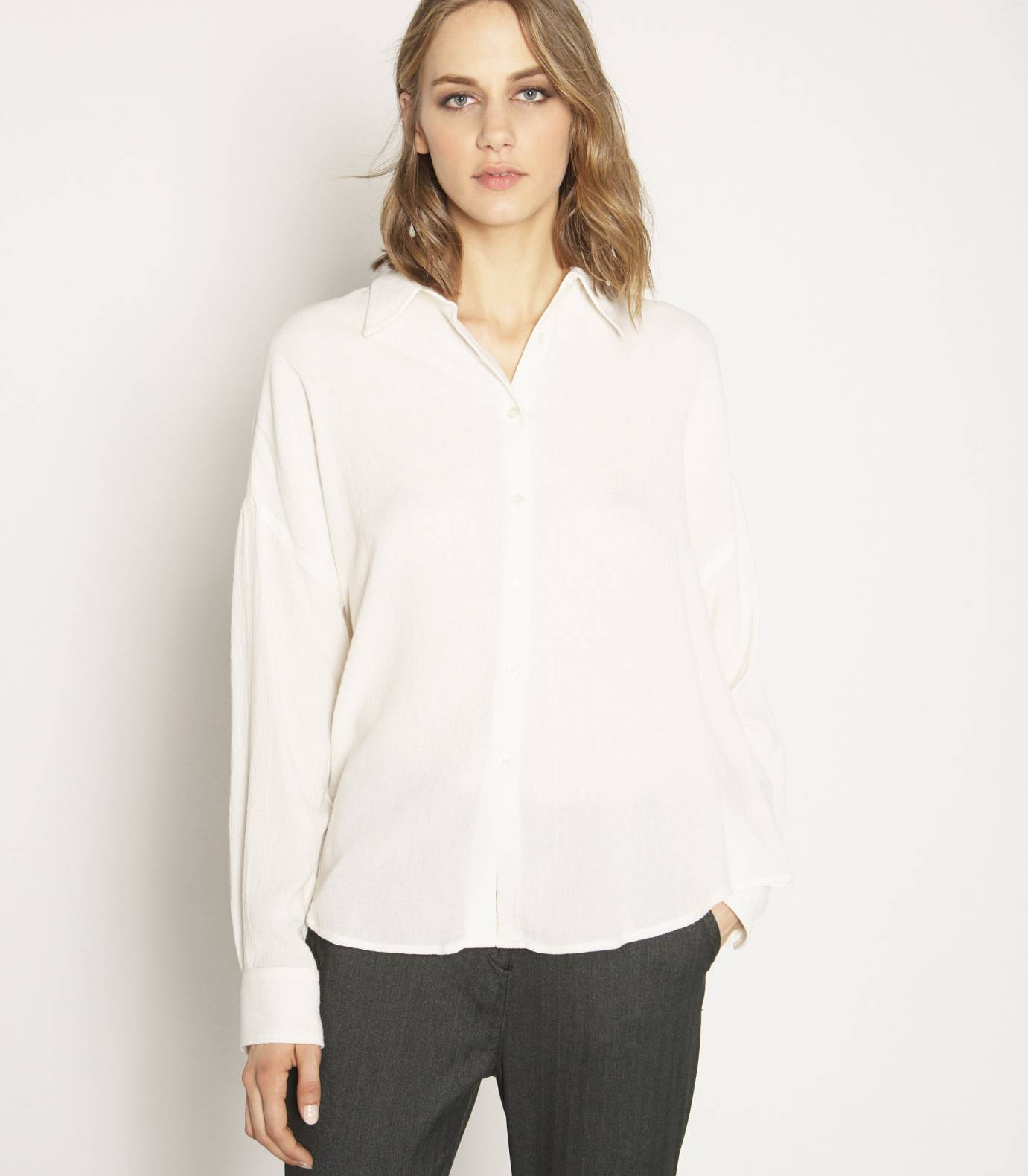 Wool viscose shirt - TCN